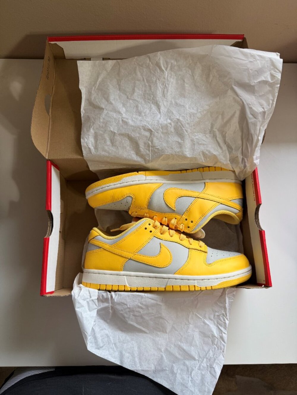 Nike Dunk Low “Citron Pulse” (Women’s) | Size 9 | Like New - Picture 4 of 5